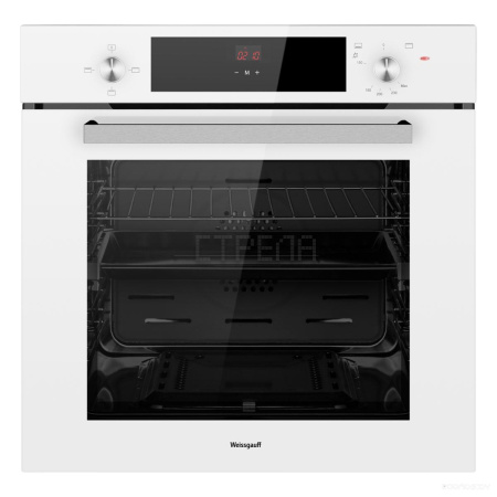 Газовый духовой шкаф Weissgauff WGO 702 D White Glass
