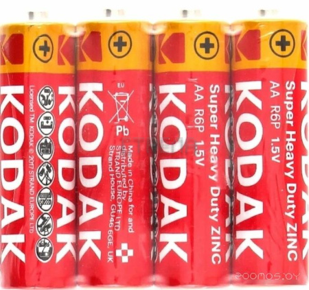 Батарейка KODAK XtraLife Alkaline AAA LR03 4S 411782 (4 шт)